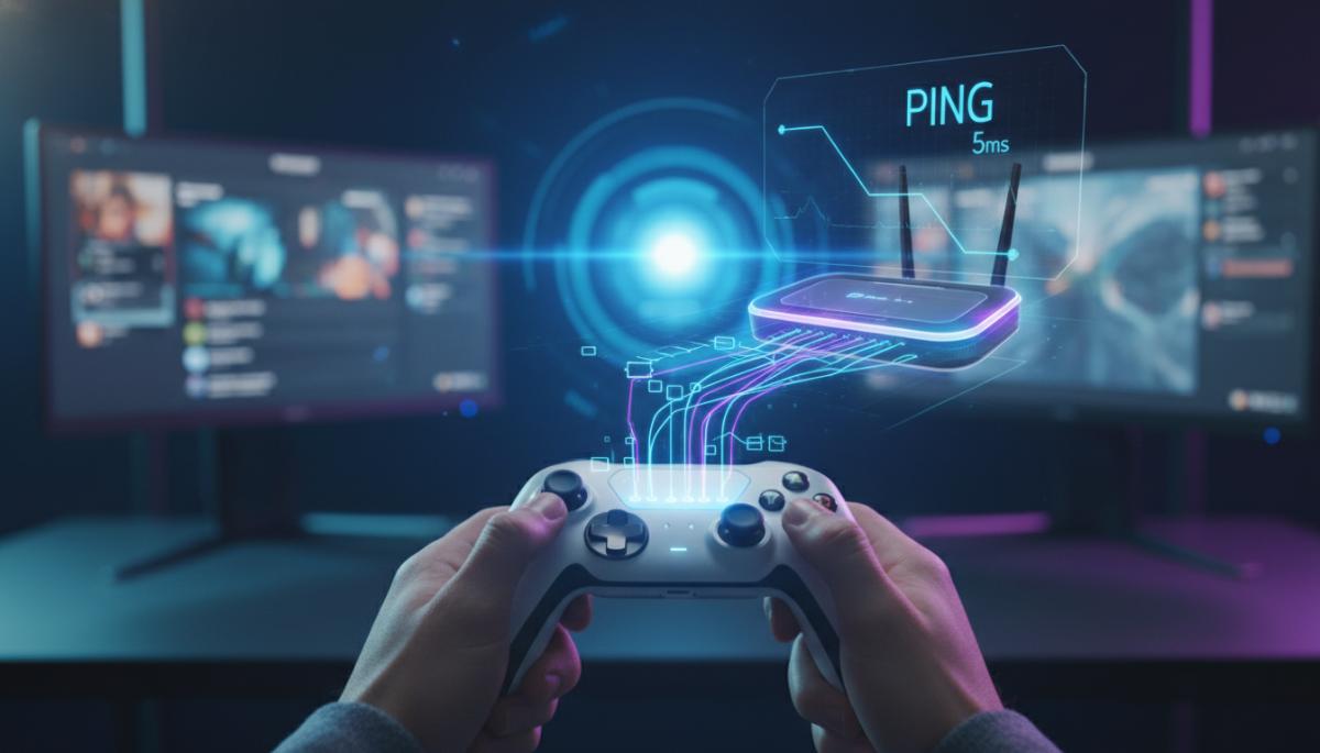 cara mengurangi delay saat main game online