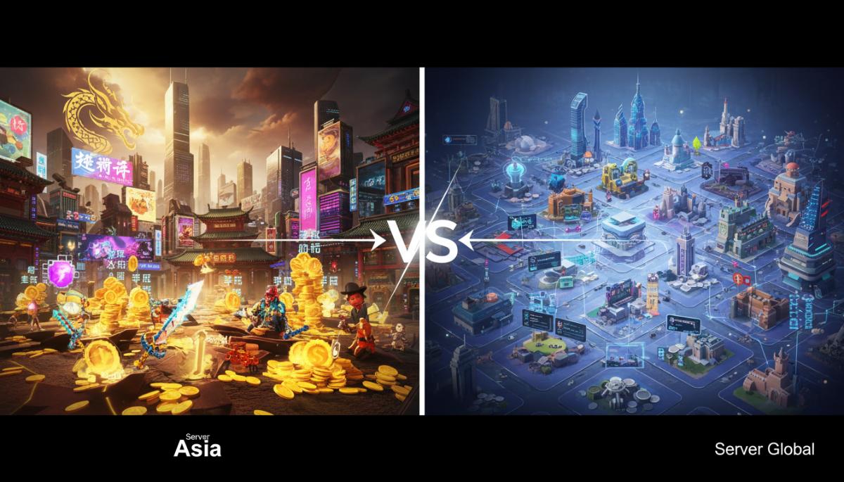 Perbedaan Server Asia dan Global