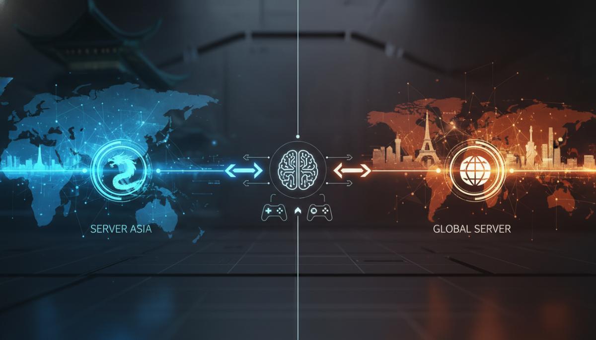 Perbedaan Server Asia dan Global
