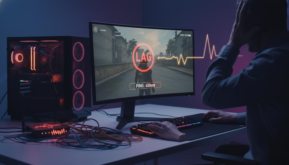 kenapa game bisa lag padahal ram besar