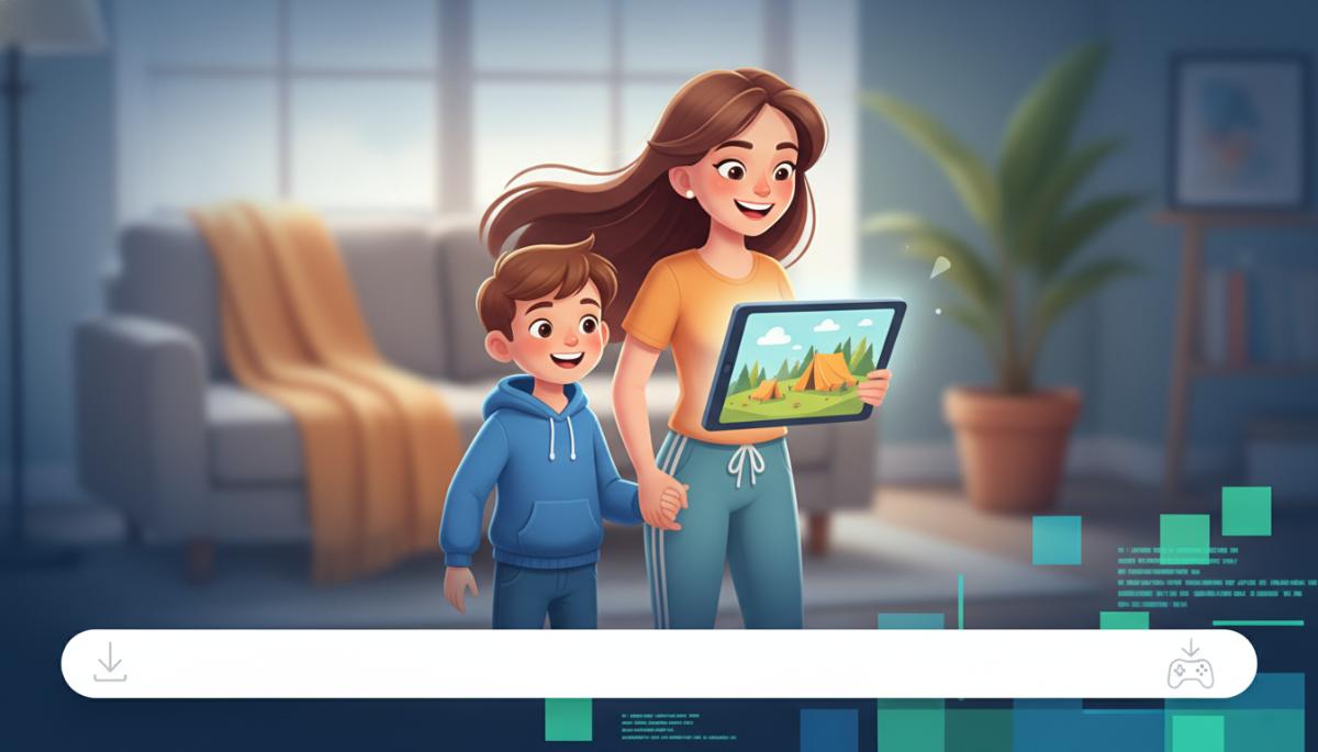 download game camp with mom